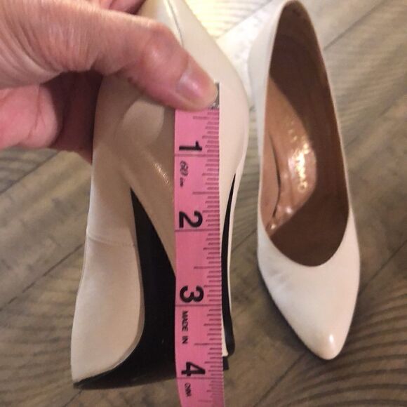 Charles Jordan Leather Semi Point Pumps Made in France 🇫🇷 4” heel SEXY! - Picture 17 of 17